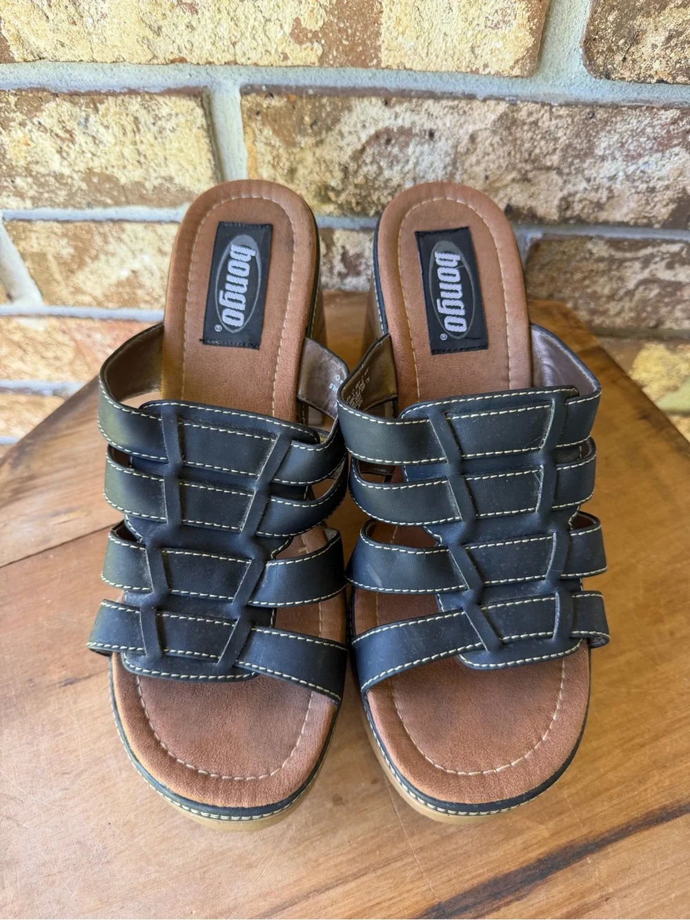 Bongo Mandy Platform Sandals Women’s Size 10 Medium Y2K 1990’s Excellent!